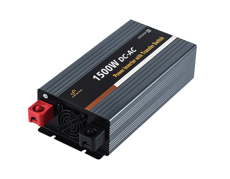 1500W Pure sine inverter with transfer switch