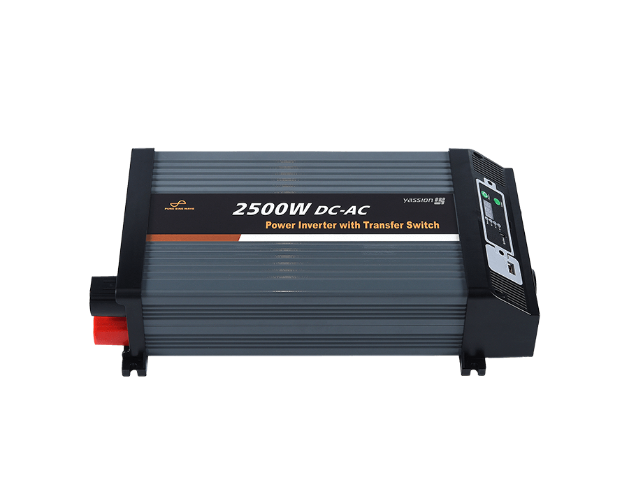 2500W Pure inverter with transfer (removable display)