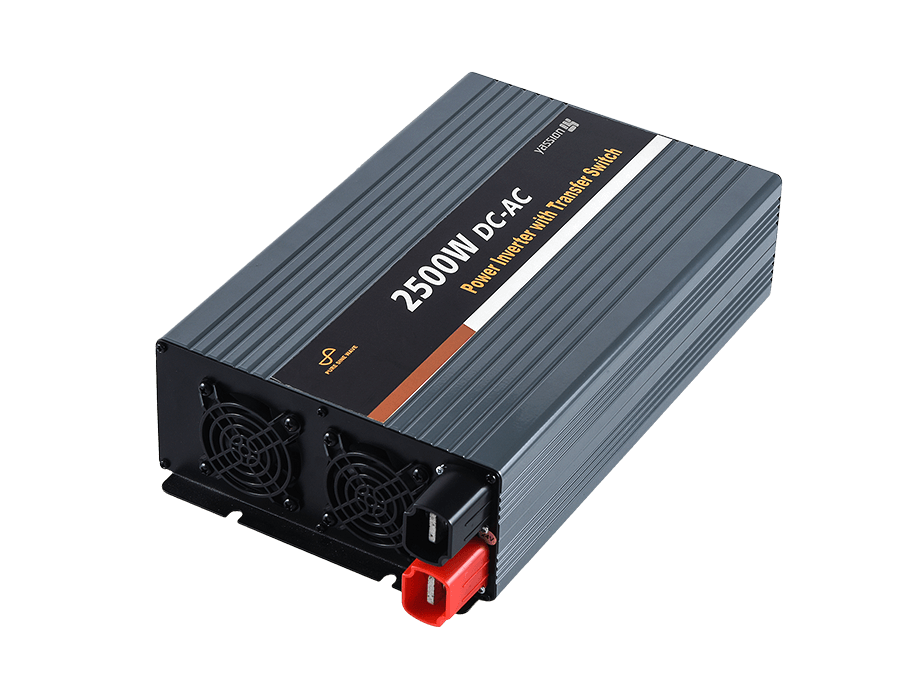 2500W Pure sine inverter with transfer switch